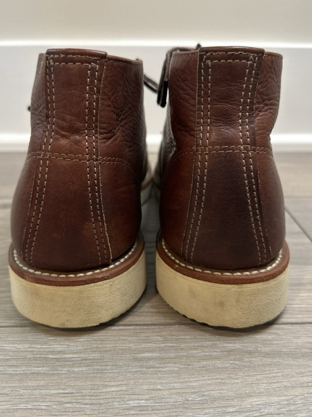 Red Wing Men’s Size 10 Heritage 3141 Briar Oil Slick Chukka Work Boots Brown - Picture 7 of 13
